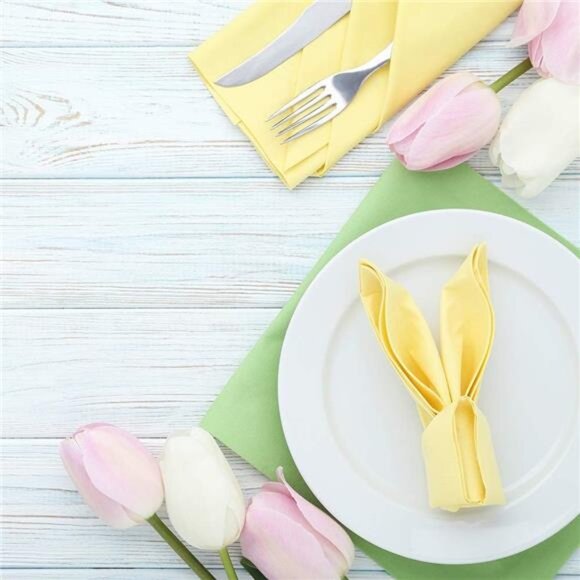28 Pcs Multicolor Tulips Artificial Flowers Faux Tulip Stems Real Feel PU Tulips - Picture 5 of 8